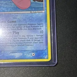 Pokemon Luvdisc 7/100 Crystal Guardians Rare Reverse Holo English (2006) - Image 4