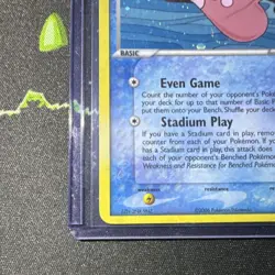 Pokemon Luvdisc 7/100 Crystal Guardians Rare Reverse Holo English (2006) - Image 5