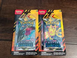 Pokemon TCG: Sword & Shield Fusion Strike & Silver Tempest 2 Pack Blister Lot 2 - Image 1