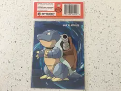 Pokemon #94 Gengar Super Size 2 Sticker Pack Artbox 1999 - New - Sealed - Image 2