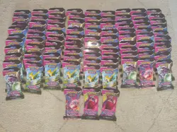 Fusion Strike Sleeved Booster Packs x 10- Pokemon TCG Sword & Shield - Image 1