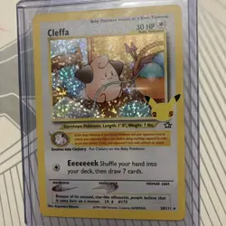Cleffa 20/111 Pokemon Celebrations 25th Anniversary Classic Collection Holo Rare - Image 1