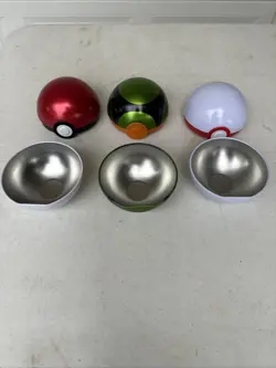Lot of 3 Pokemon tins Pokeball (empty), Dusk Ball, premier ball - Image 3