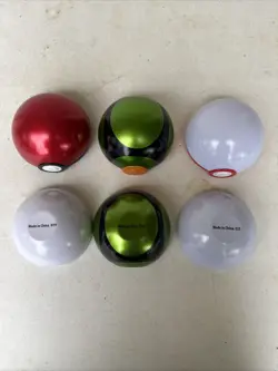 Lot of 3 Pokemon tins Pokeball (empty), Dusk Ball, premier ball - Image 5