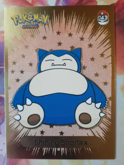 2024 Shiny Infinity Set Shining Snorlax Foil 143 Peru NOT Official Pokemon LP - Image 1