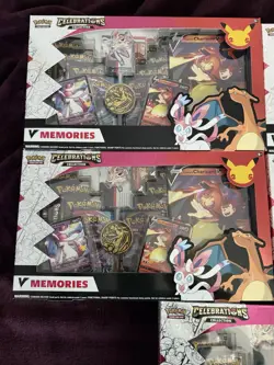 Pokemon TCG 25th Anniversary Celebrations V Memories Special Collection Sealed - Image 2