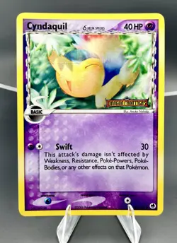 Pokemon Cyndaquil 45/101 Dragon Frontiers Stamped Delta Species Reverse Holo EN - Image 1