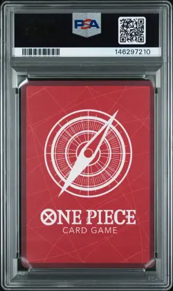 2022 One Piece Monkey D. Luffy ST01-001 PRE ERRATA PSA 10 Gem Mint LOW POP 337 - Image 2
