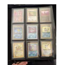 Pokemon TCG 108-Card Binder Lot English Holo/Foil Mew Umbreon ex 1999 - Image 1