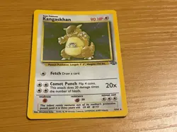 NEW 1999 POKEMON FIRST EDITION JUNGLE CARD "KANGASKHAN" 5 of 64 - Image 1