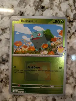 Bulbasaur (Pokemon Day 2026) 001/132 Miscellaneous Cards & Products Holo - Image 1