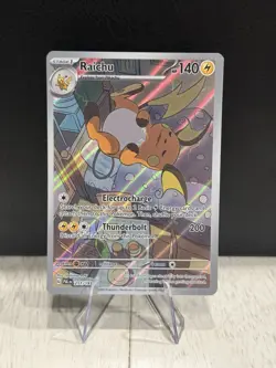 Pokemon TCG: S&V Paldea Evolved - Raichu IR 211/193 - NM+ - Image 1