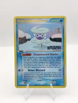 Pokemon TCG Snow-Cloud Castform Holo EX Delta Stamped Card 29/113 2005 - Image 1