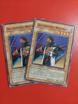 2 x Gravekeeper's Watcher - DR1-EN012 - VLP Yugioh Card - Image 1