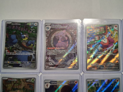 Pokemon Cards Scarlet & Violet Illustration Rare Card Lot (10 Cards Total) - Image 2