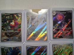 Pokemon Cards Scarlet & Violet Illustration Rare Card Lot (10 Cards Total) - Image 5