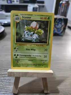 Pokemon TCG Ivysaur Base Set, Card 30/102, Regular 1999 - Image 1