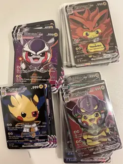 Pikachu Cosplay Poncho Card Lot Custom Fan Art 100+ - Image 1