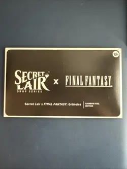 MTG Secret Lair x FINAL FANTASY: Grimoire - Rainbow Foil New Sealed - Image 1