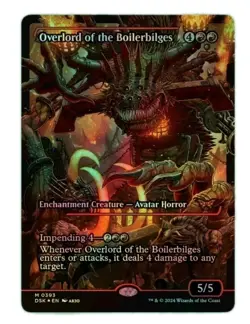 MTG | Overlord of the Boilerbilges #0393 | DUSKMOURN | NM | EN | SHOWCASE | FOIL - Image 1