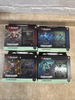 Duskmourn Commander Deck Set All 4 - Case Magic the Gathering New Sealed MTG - Image 1