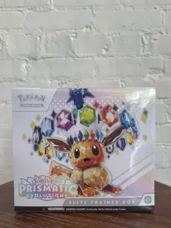 Pokemon Prismatic Evolutions Elite Trainer Box ETB. FACTORY SEALED. - Image 1