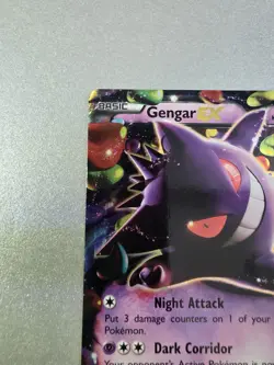 Gengar EX 34/119 Holo Rare EX Phantom Forces Pokemon LP - Image 2