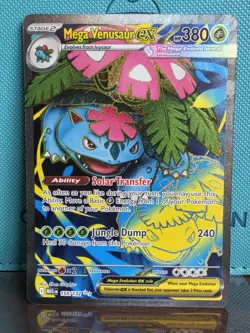 Pokemon TCG Mega Venusaur EX 155/132 Ultra Rare Mega Evolution - Image 1