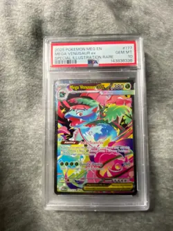 pokemon meg en mega venusaur ex special illustration rare psa 10 - Image 1