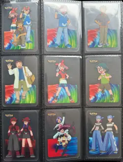 Pokemon Rainbow Lamincards Advanced SPA -2005 - complete 150/150 set - EXCELLENT - Image 1