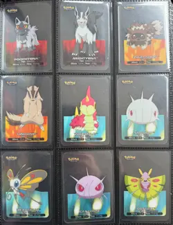Pokemon Rainbow Lamincards Advanced SPA -2005 - complete 150/150 set - EXCELLENT - Image 5