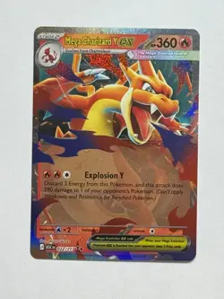 Pokemon TCG Mega Charizard Y ex 022/217 Holo Double Rare ME: Ascended Heroes - Image 1
