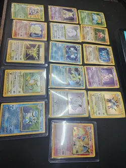 Pokemon Binder Job Lot Vintage Pokemon Cards, Base Set, Jungle, Fossil, Rocket - Image 1