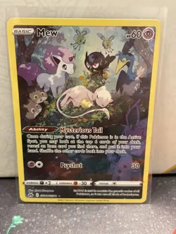 Pokemon Mew GG10/GG70 Crown Zenith Galarian Gallery Holo Ultra Rare 60 HP Eng LP - Image 1