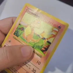 Charmander 46/102 Shadowless Base Set Pokemon Card MP - Image 3