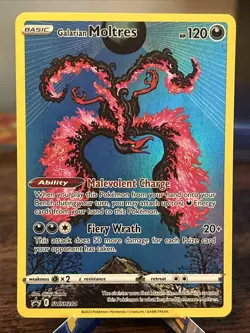 Pokemon TCG Galarian Moltres SWSH284 Black Star Promo Near Mint - Image 1
