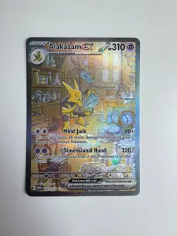 Pokemon Alakazam ex 201/165 Special Illustration Rare Pokemon 151 Near Mint SIR - Image 1
