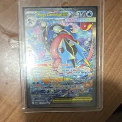 Mega Greninja EX Full Art Holo Pokemon TCG Card 116/086 Water Type English - Image 1
