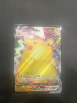 Pokemon TCG Vivid Voltage Pikachu VMAX 44/185 Ultra Rare - Image 1