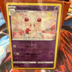 Alcremie 087/192 Rare Reverse Holo Pokemon Rebel Clash NM - Image 1