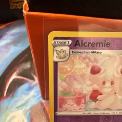 Alcremie 087/192 Rare Reverse Holo Pokemon Rebel Clash NM - Image 2