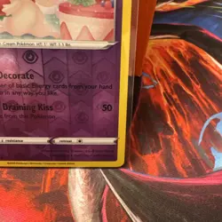 Alcremie 087/192 Rare Reverse Holo Pokemon Rebel Clash NM - Image 5