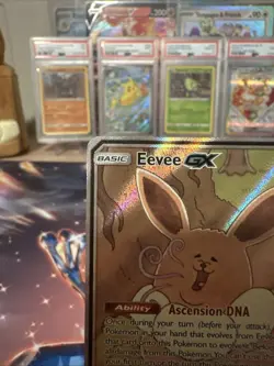 Pokemon Eevee GX SM233 Sun & Moon Black Star Promo NM Condition - Image 2