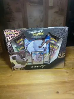 New Factory Sealed Pokemon TCG Champion's Path Dubwool V Collection Box - Image 1