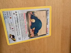 Pokemon TCG Rocket's Snorlax Gym Heroes Rare 033/132 90 HP - Image 2