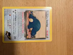 Pokemon TCG Rocket's Snorlax Gym Heroes Rare 033/132 90 HP - Image 5