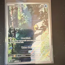Pokemon TCG Psyduck 175/165 Scarlet & Violet 151 Illustration Rare Holo IN HAND! - Image 1