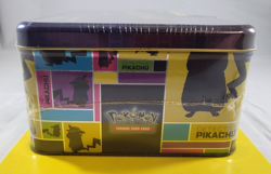 Pokemon Detective Pikachu Collector Treasure Chest Lunch Box Tin Sealed TCG - Image 5