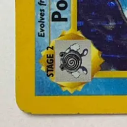 Poliwrath #13/102 Set Unlimited Pokemon 1999 Rare Holo - HP - Image 4