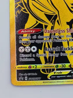 Zamazenta V SWSH077 Pokemon TCG Sword & Shield Promo Holo NM - Image 5